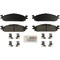 Bosch Blue Disc Brak Disc Brake Pads, Be1376H BE1376H - alternate 2